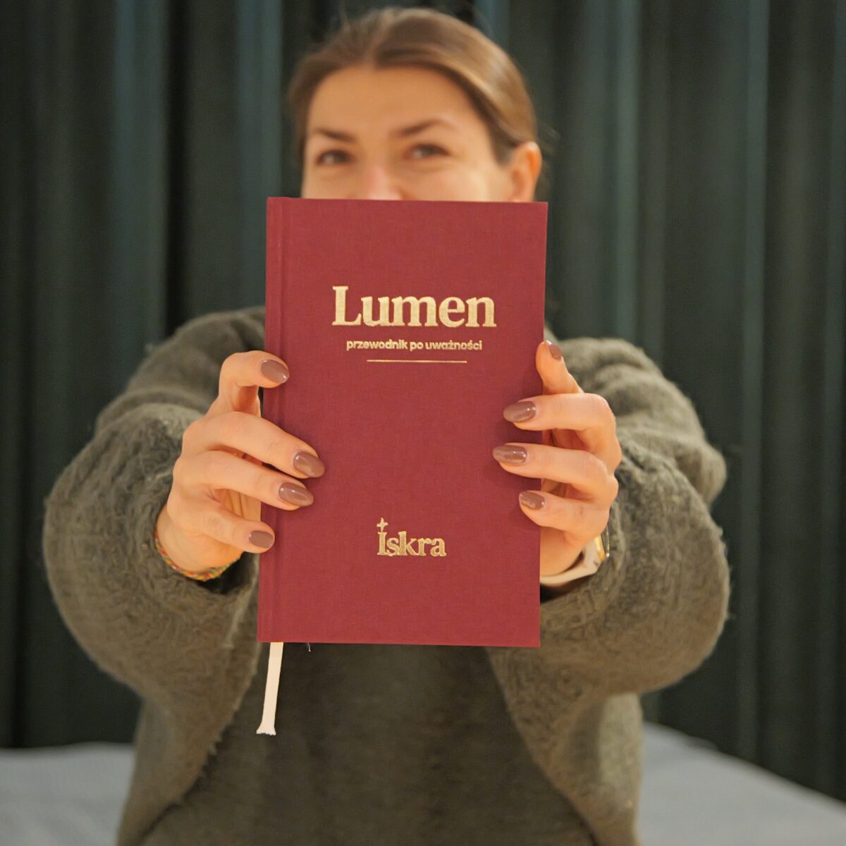 Lumen - przewodnik po uważności (burgund)